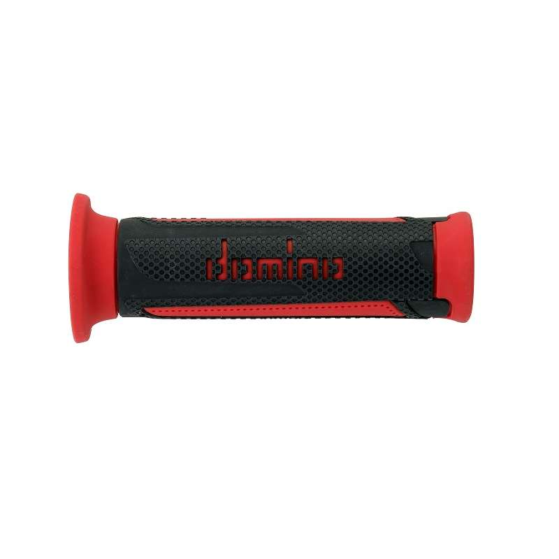 puños moto domino turismo antracita-rojo