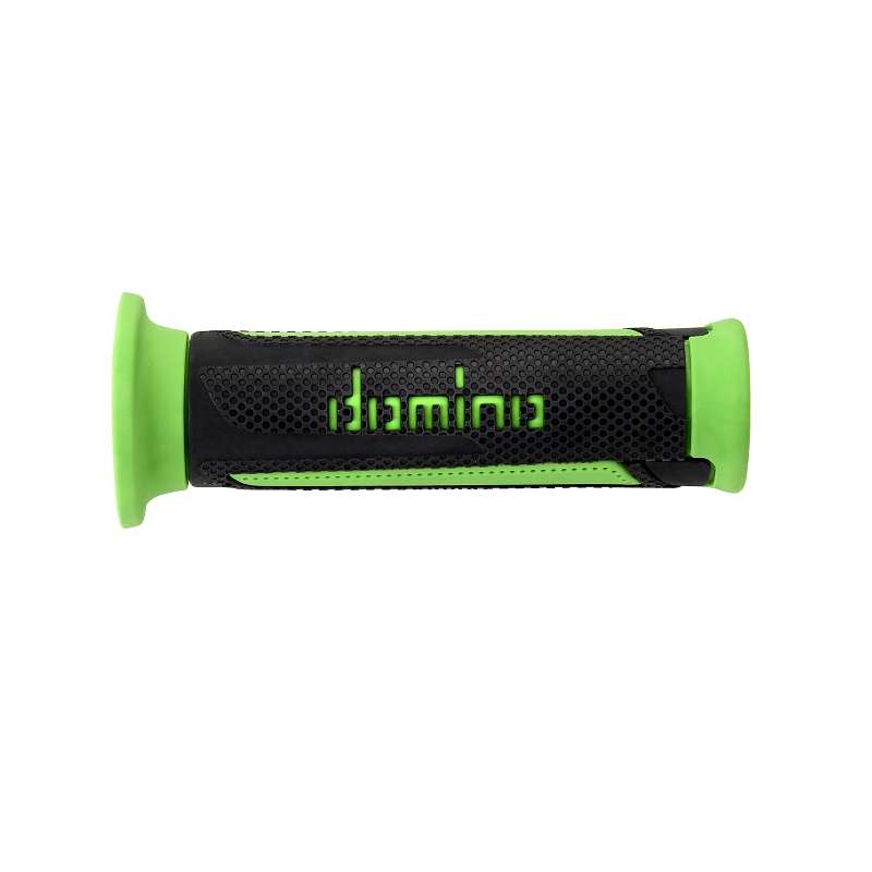 puños moto domino turismo antracita-verde