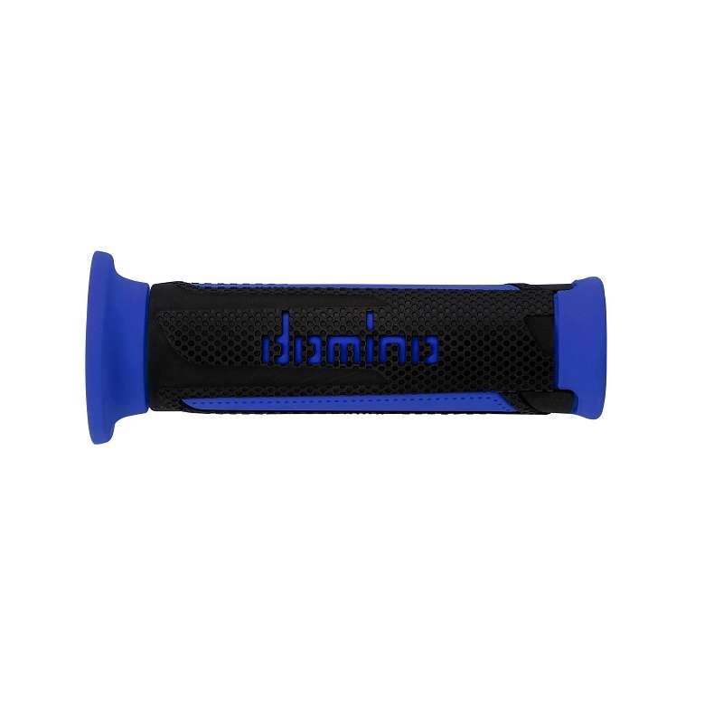puños moto domino turismo antracita-azul