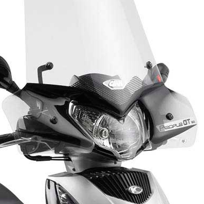 Soporte parabrisas Givi 443A moto Kymco People GTi 125-300 10-20