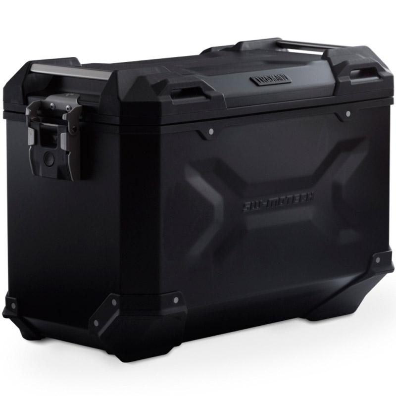 Maleta lateral aluminio SwMotech TRAX ADV 45 litros Negro | Nilmoto