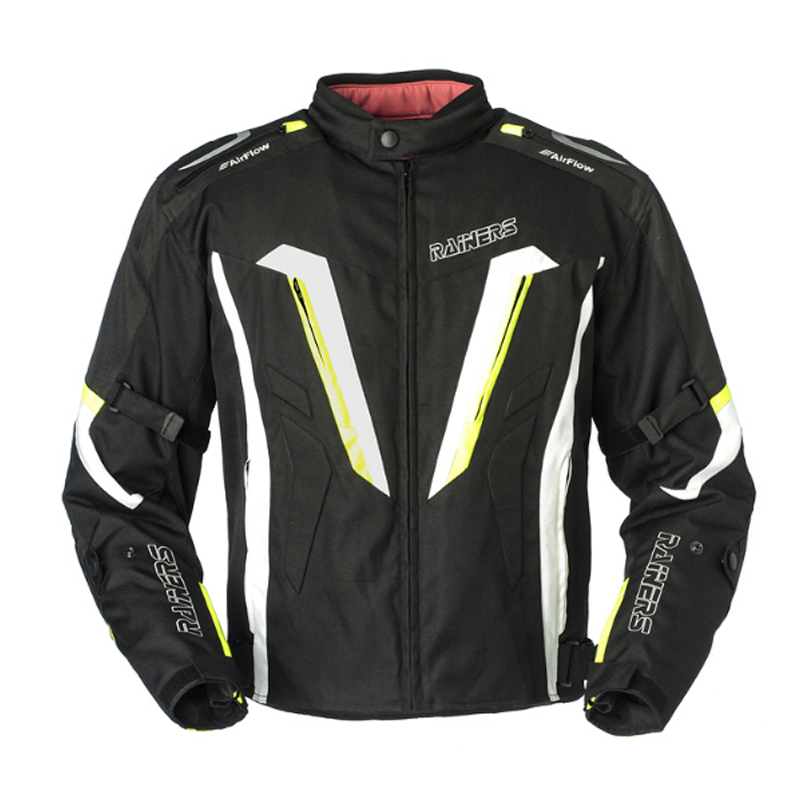 lengua Al borde Contratado Chaqueta moto hombre para invierno de Rainers modelo Aragon impermeable  Color Flúor | Nilmoto