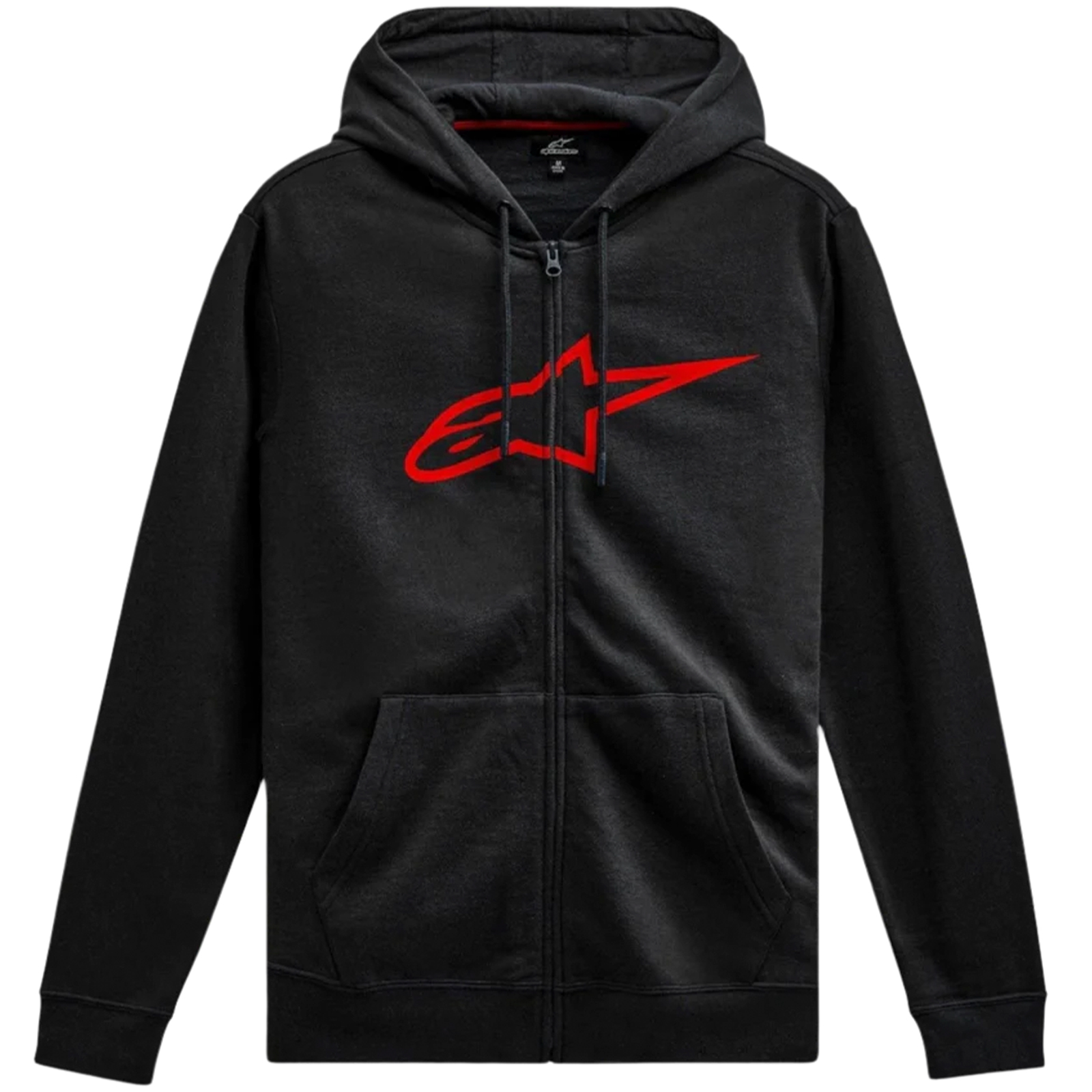 Sudadera Alpinestars Ageless Zip Negro / Rojo