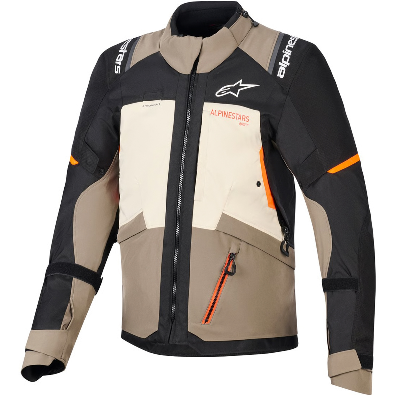 Chaqueta Alpinestars Andes V4 Marrón Claro / Negro 1-Talla-S