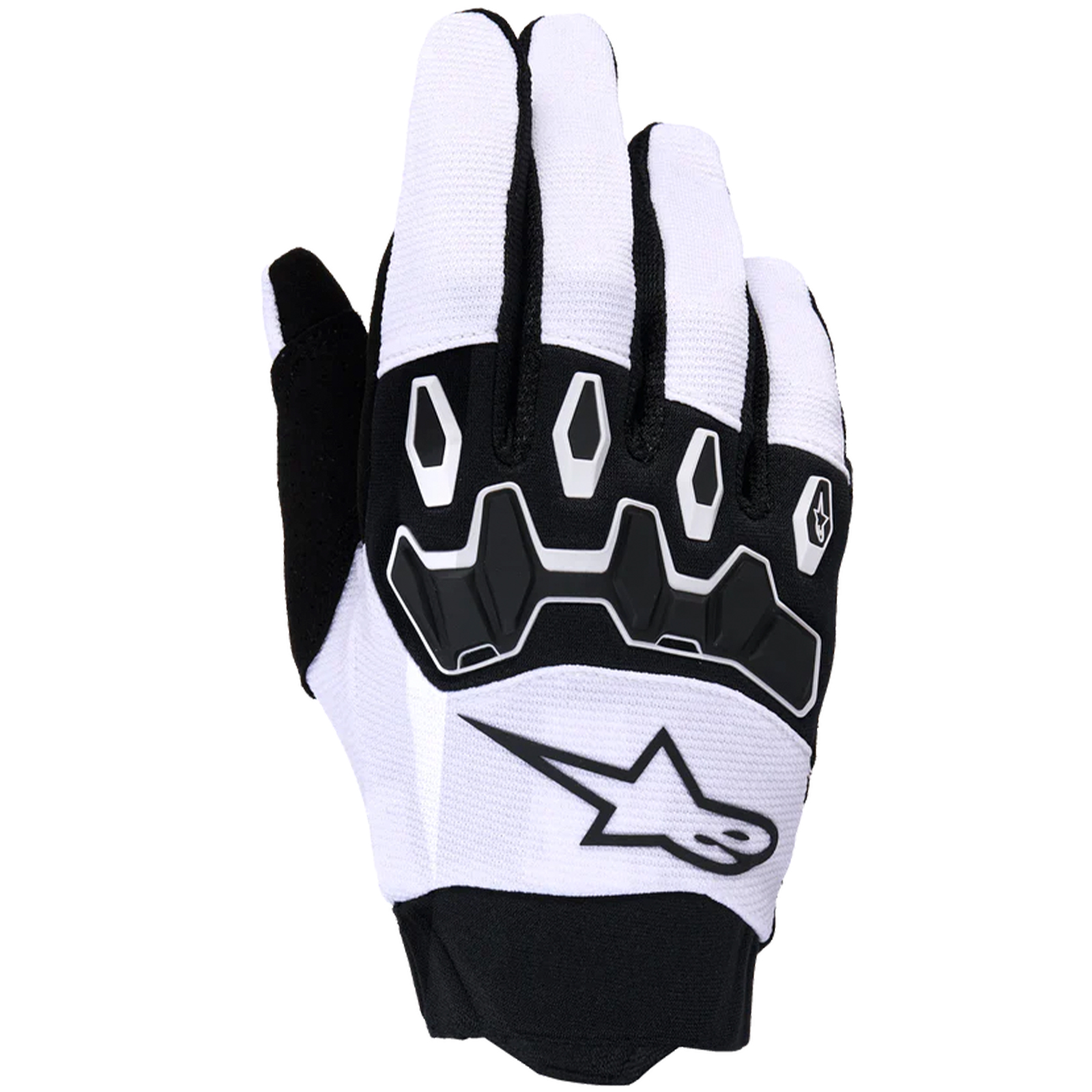 Guantes Full Bore V2 Alpinestars Negro / Gris Claro