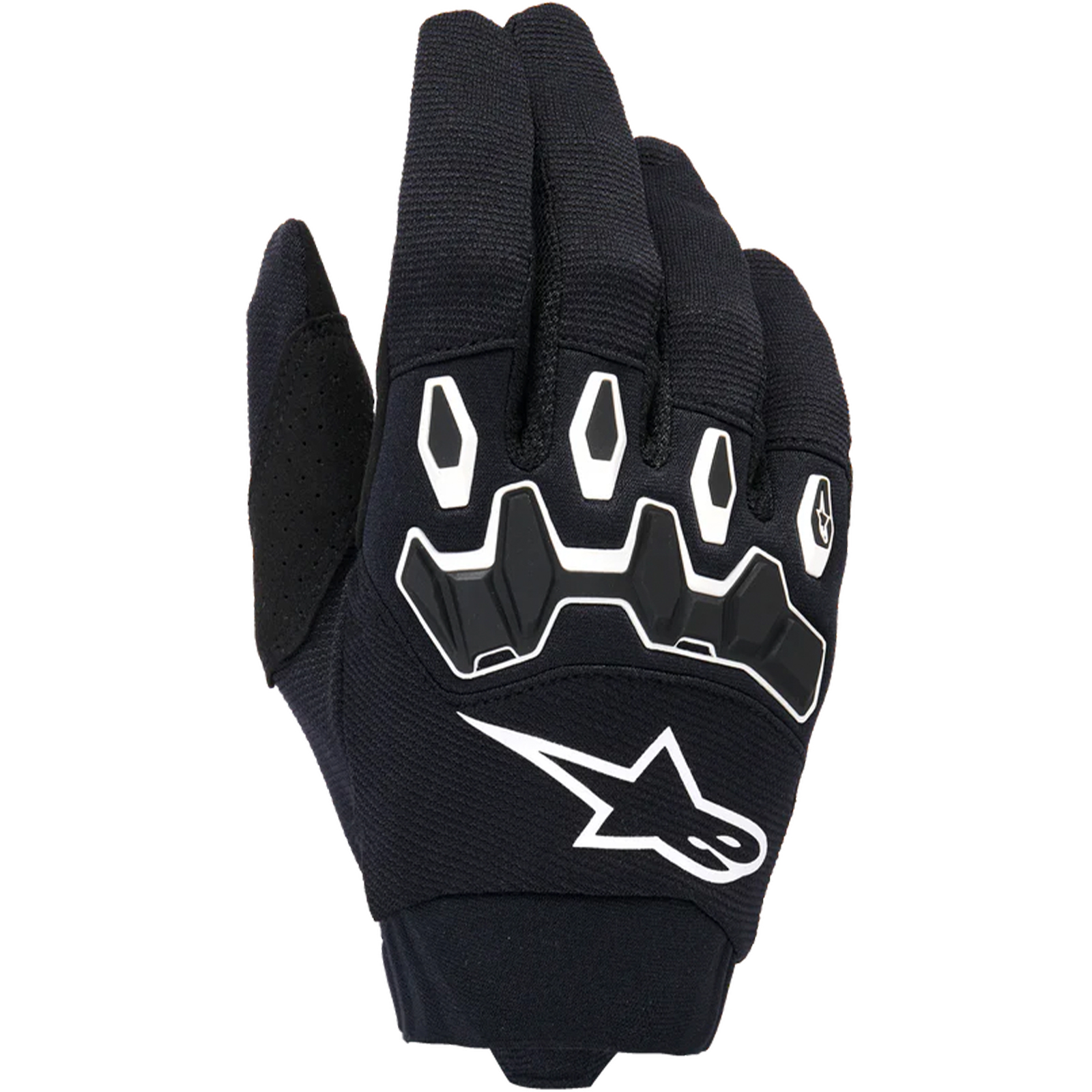 Guantes Full Bore V2 Alpinestars Negro / Blanco