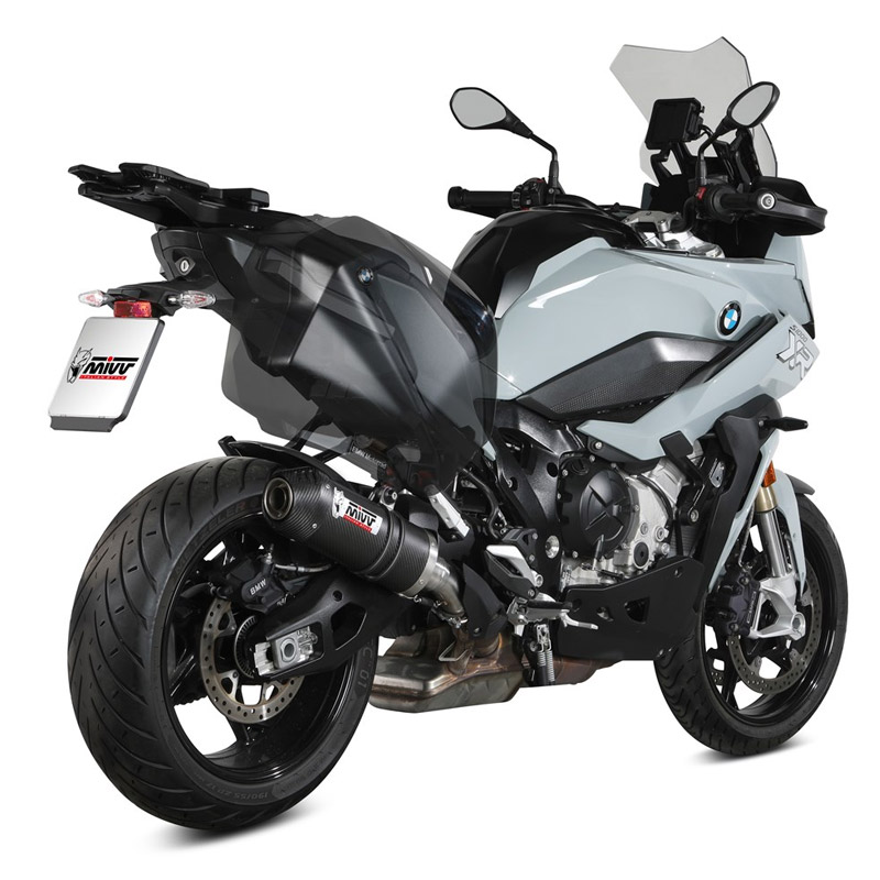 Escape oval Mivv BMW S1000 XR 2020-2024 carbono
