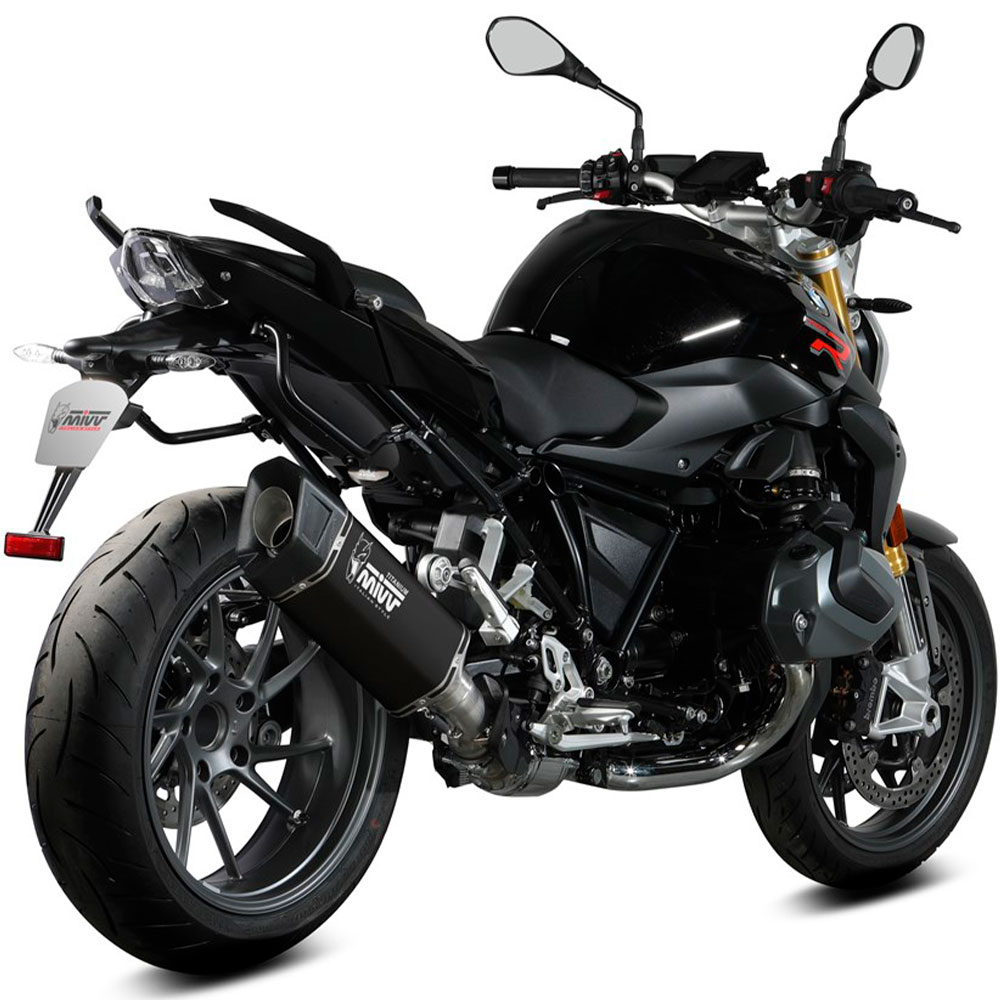 escape mivv sr-1 titanio negro bmw r 1250 r - rs 21-