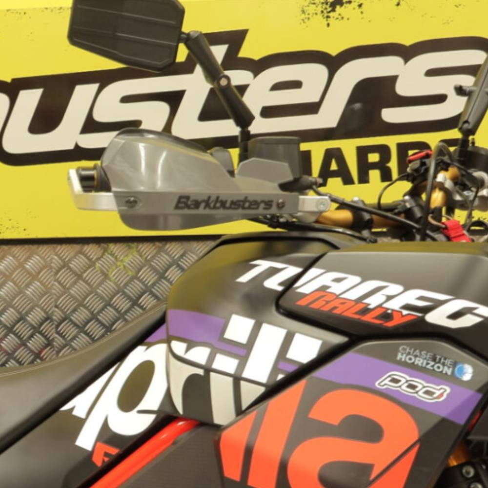 Paramanos Aprilia Tuareg 660 Rally 25- Barkbusters