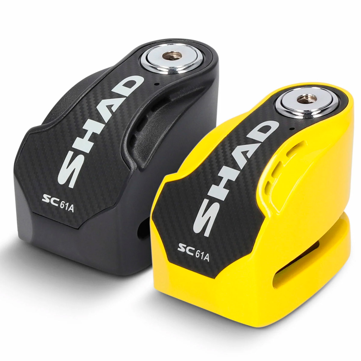 Candado de disco con alarma y pasador 6mm