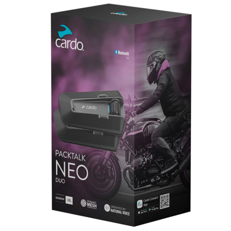 Intercomunicador moto Cardo Packtalk NEO PACK2