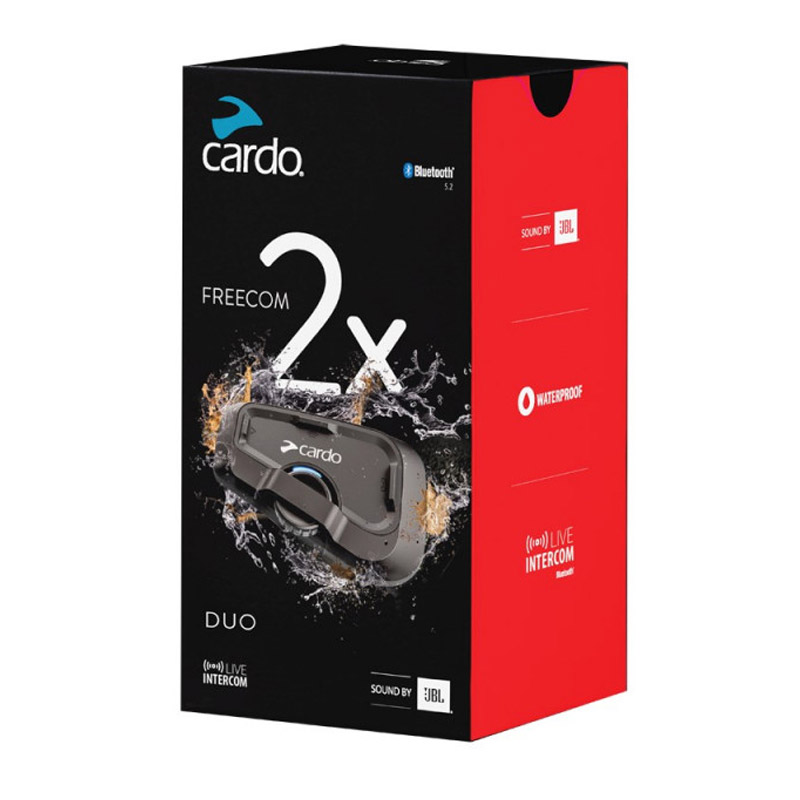 Intercomunicador moto Cardo Freecom 2x PACK2