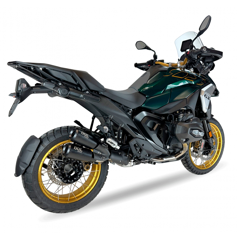 Escape acero negro Ixil 2RB BMW R1300GS 24- | Nilmoto