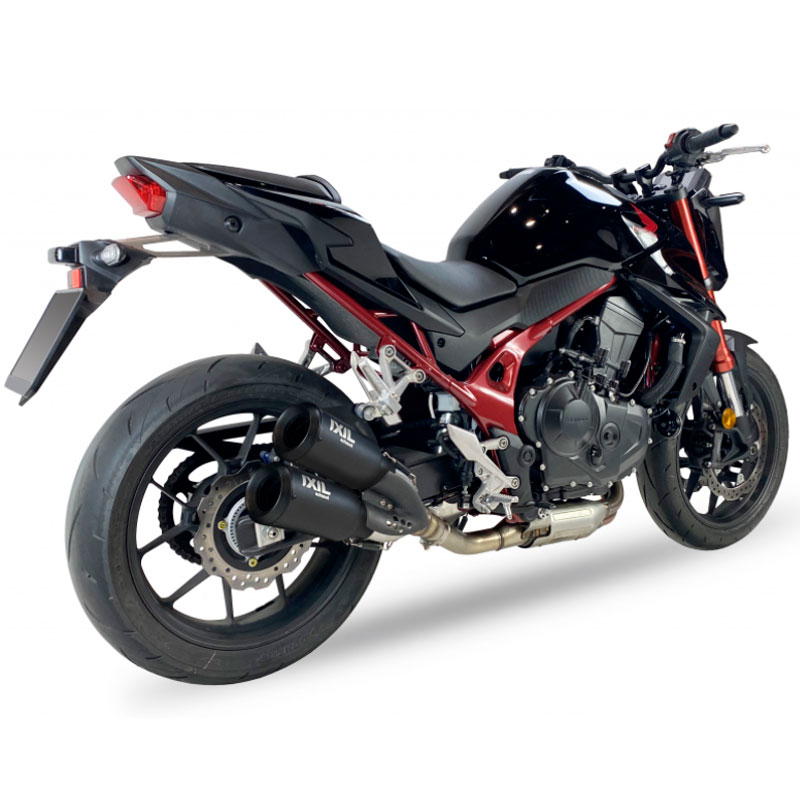 Escape acero negro Ixil 2RB Honda CB750 23-24