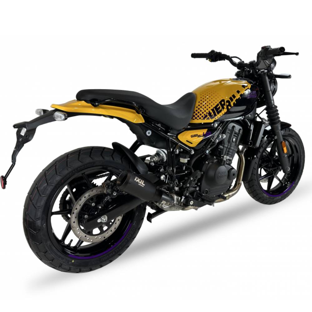 Escape RB negro Ixil Royal Enfield Guerrilla 450