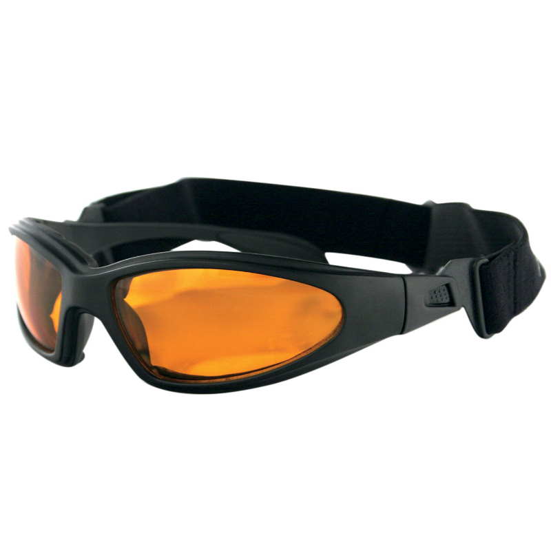 Gafas Bobster moto CROSSFIRE Plegables Naranja