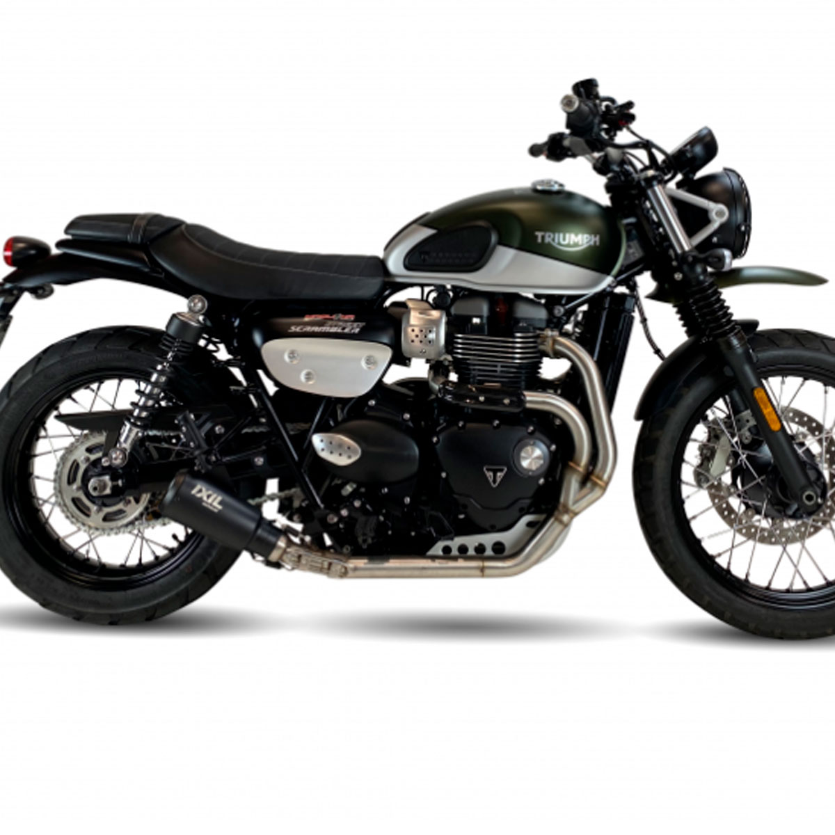 Escape completo ixil RB Triumph Street Scrambler 900 17-24