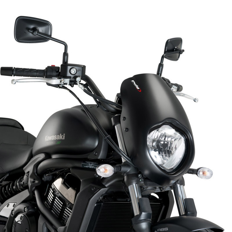Windschild CAFE STYLE getönt Quick Release für Vulcan S (Bj.15-19