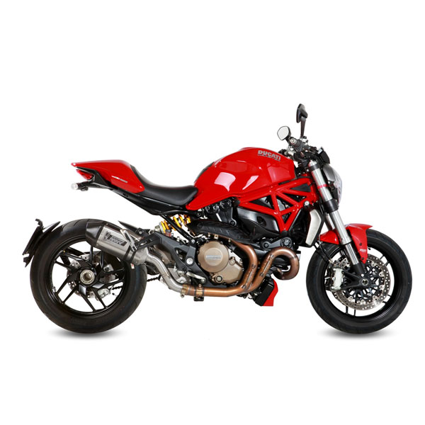 escape suono negro ducati monster821-1200