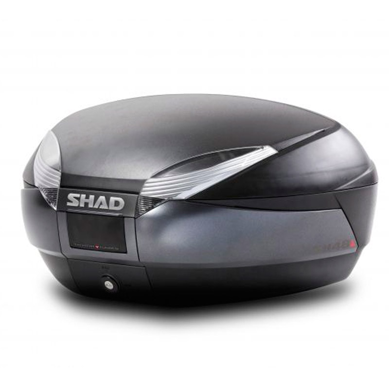 Baul Shad SH48 48 litros Fondo Gris Oscuro