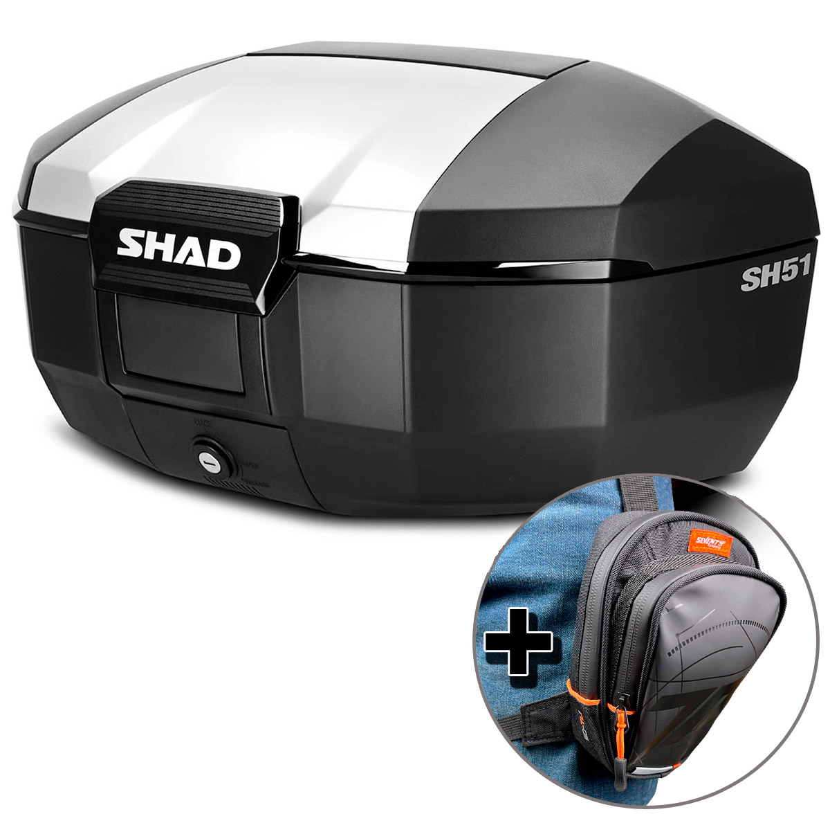 Baul Shad SH51 Aluminio
