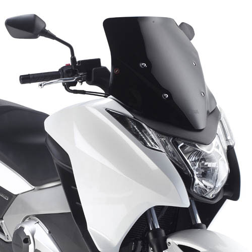 Cupula negra Givi moto Honda Integra 700-750 2010-
