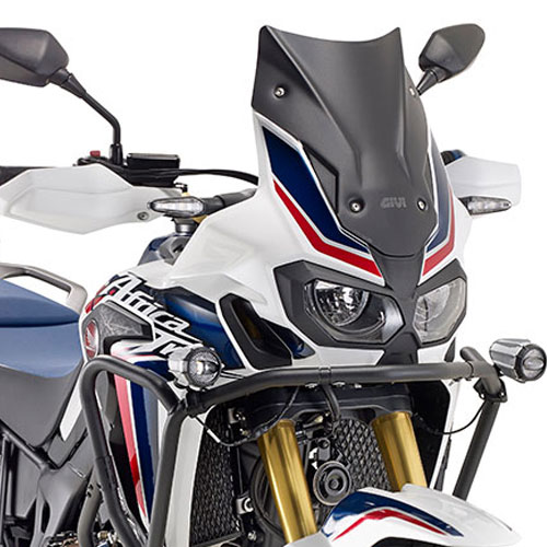 Cupula Baja Deportiva Negra Givi Honda CRF1000L Africa Twin 16-