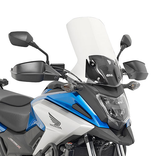 Parabrisas transparente con Spoiler Givi moto Honda NC750X 16-20