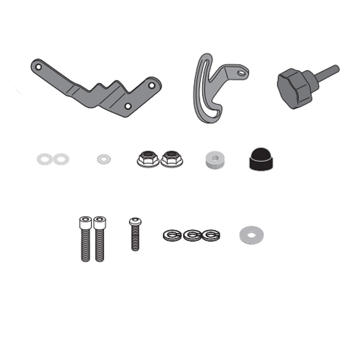 Soporte cupula 5124 Givi R1250GS-ADV
