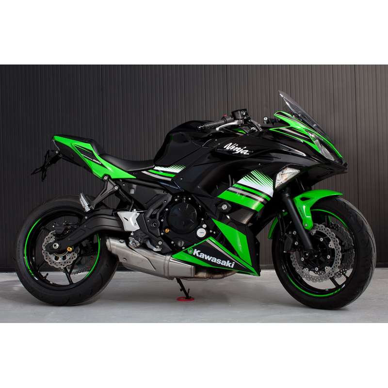 Topes anticaida Evotech Kawasaki Ninja 650 KRT 17- Oro