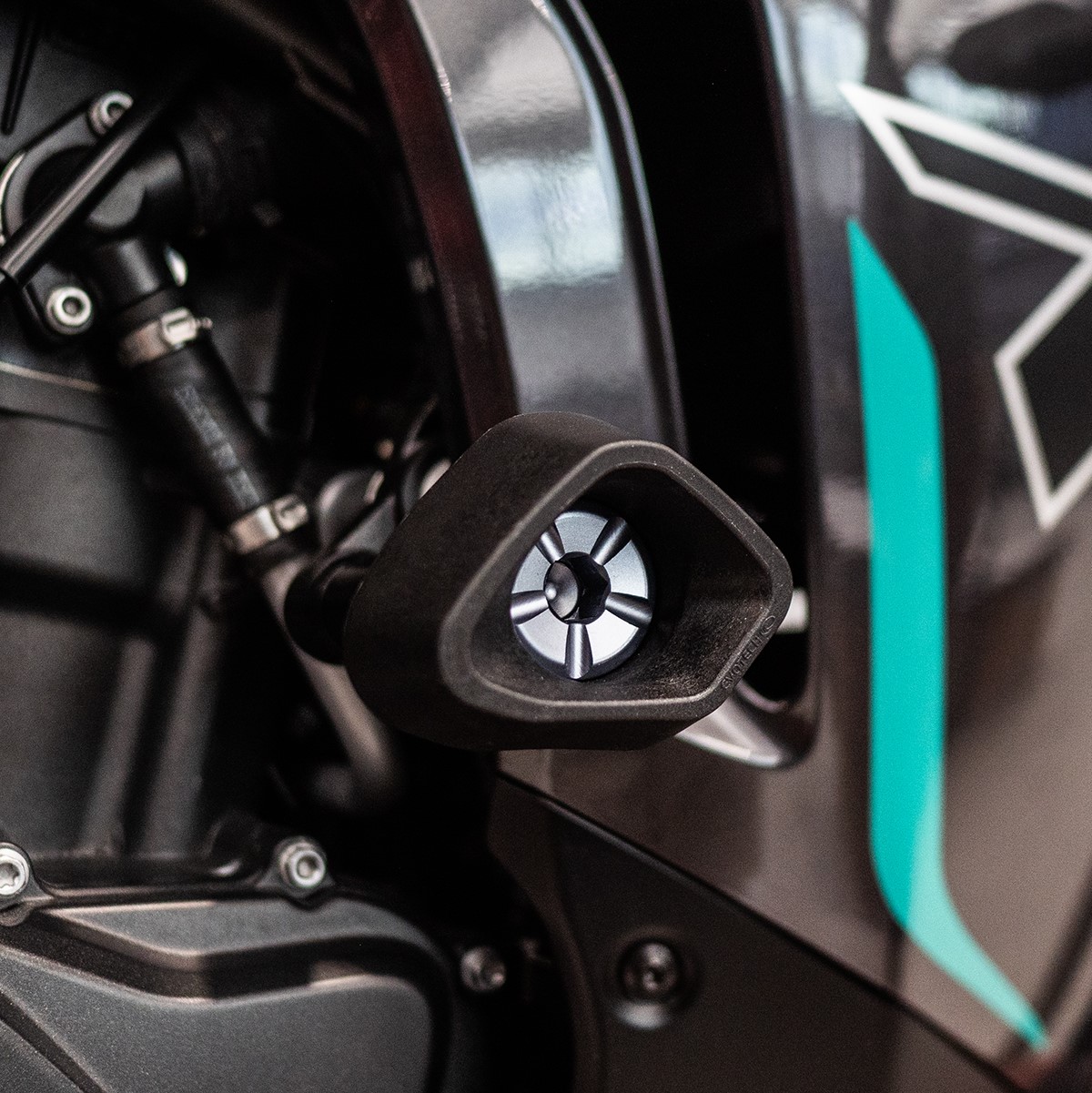 Protectores Evotech anticaida para Benelli Tornado 550 25+