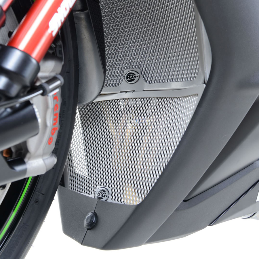 Protector rejilla colectores Kawasaki ZX10R 11- RGRacing