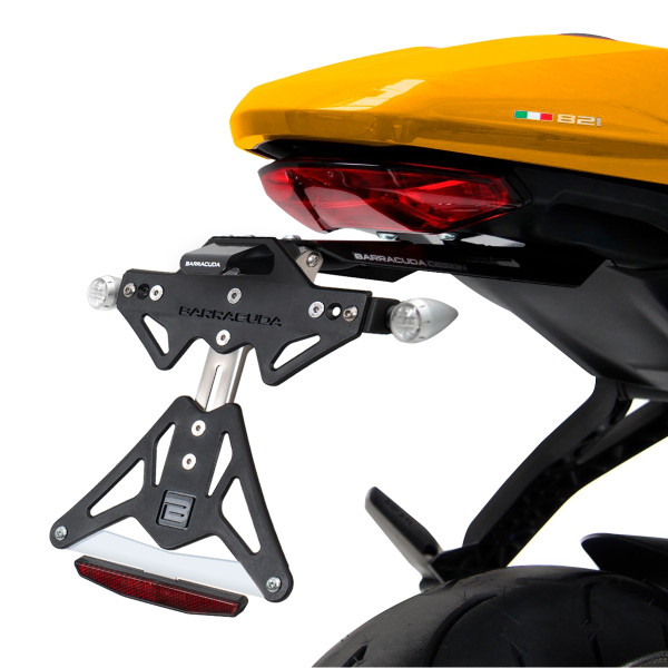 Portamatriculas Barracuda para Ducati Monster 821 18-20 y Ducati SuperSport 17+