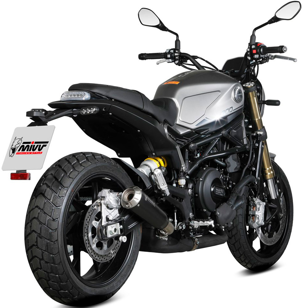 escape mivv x-m1 negro benelli leoncino 800 21+