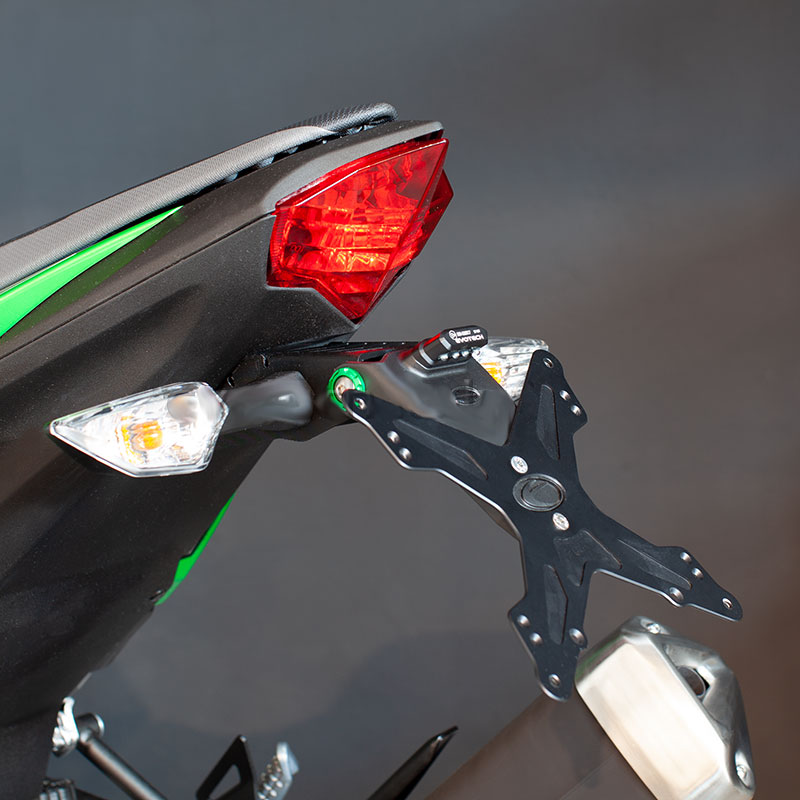 Portamatriculas Kawasaki Z125 19- Evotech