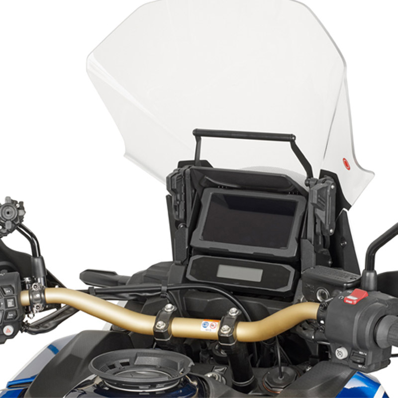 Barra porta GPS-Smartphone en la cupula para Honda AT1100 Adv 20-