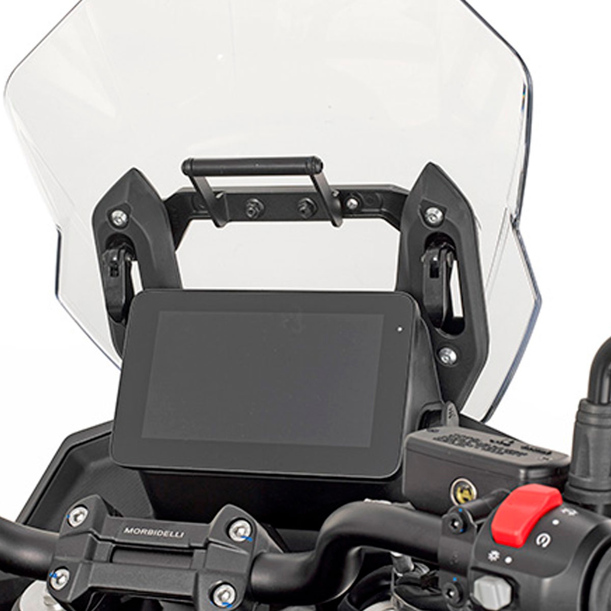 Barra soporte smarthphone/GPS Givi Morbidelli T1002VX 25+
