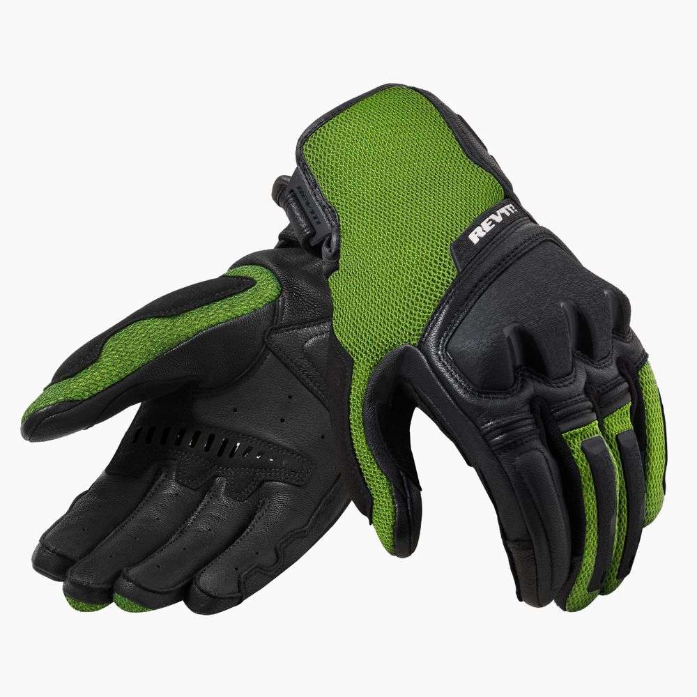guantes revit duty fgs182 negro-amarillo fluor