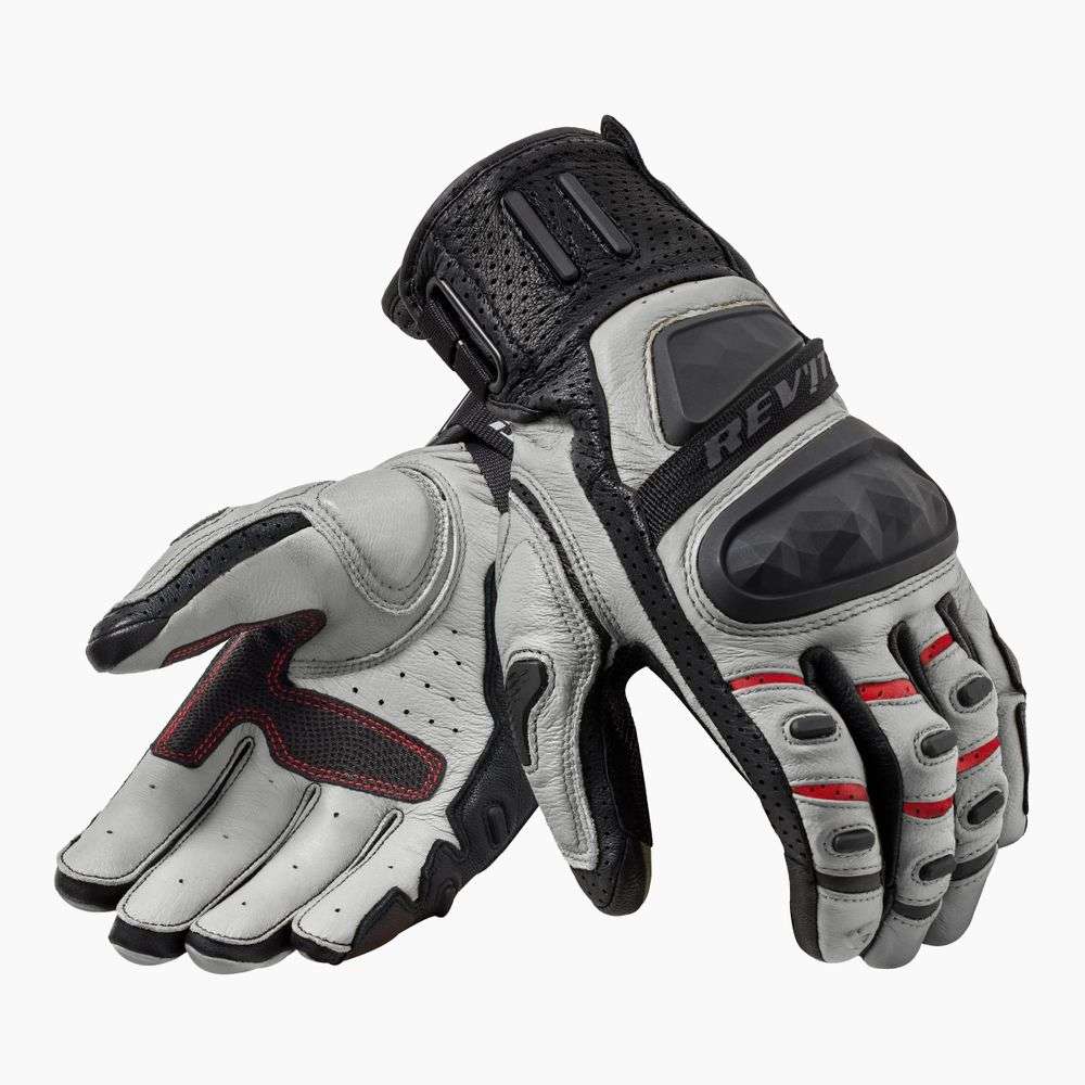 guantes revit cayenne 2 fgs186 negro-plata