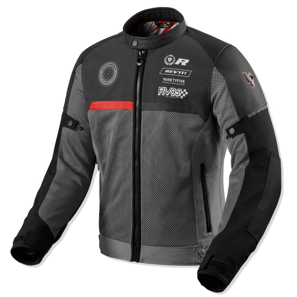 Chaqueta Revit Swiftblade Negro-Rojo Talla 2XL