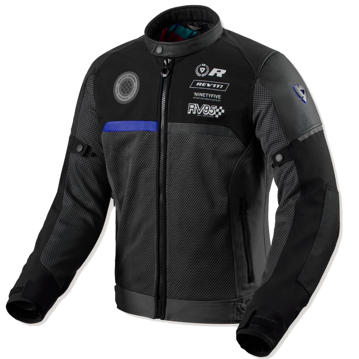 Chaqueta Revit Swiftblade Negro-Azul Talla 3XL