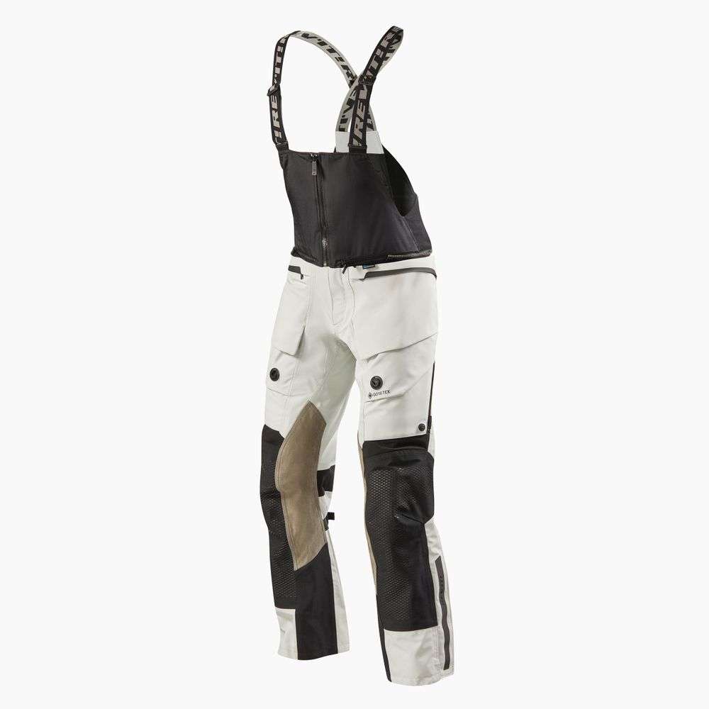 Pantalon talla corta revit dominator 3 gtx fpt103 plateado-negro GORE-TEX