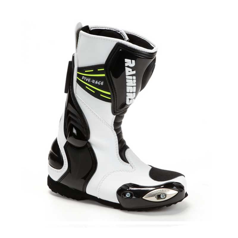 para moto Rainers en negro y blanco junior | Nilmoto