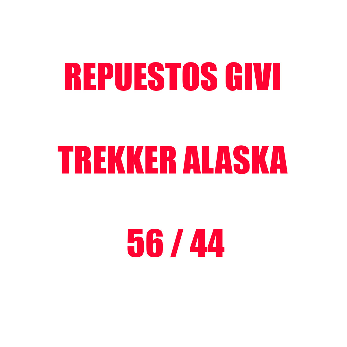 Despiece recambios maletas ALASKA ALA56 ALA44