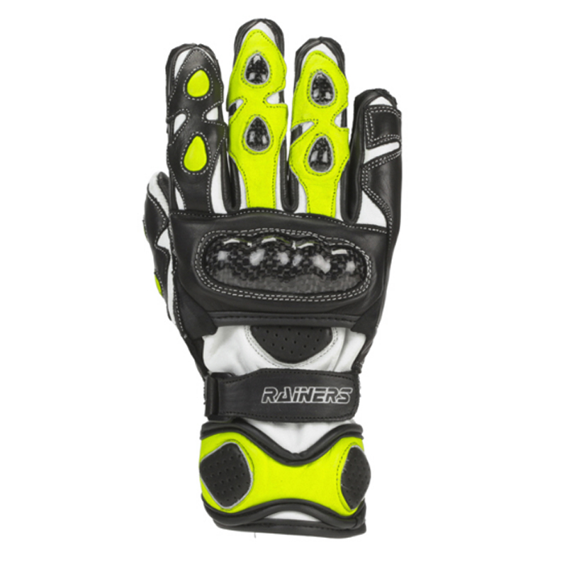 Guantes racing para niños Rainers de modelo GP-46 con protecciones de carbono | Nilmoto