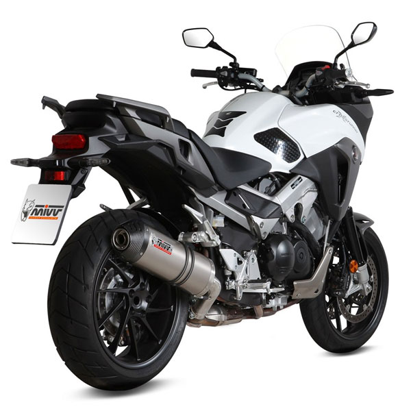 escape mivv sport slip-on oval honda crossrunner 2015-