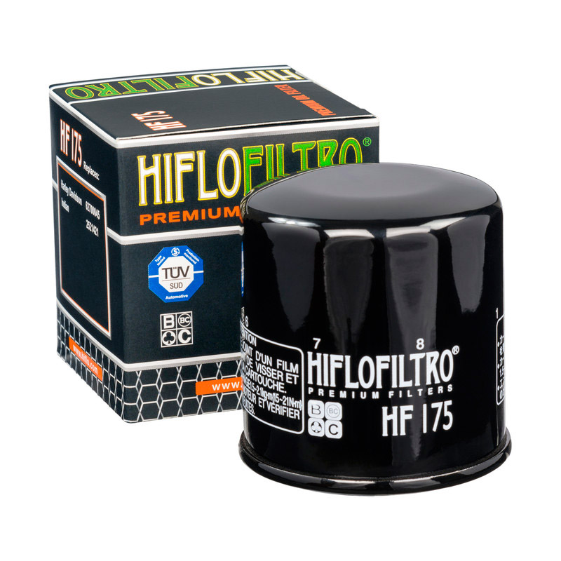 Filtro de aceite Hiflo HF175 Harley Davidson, Indian