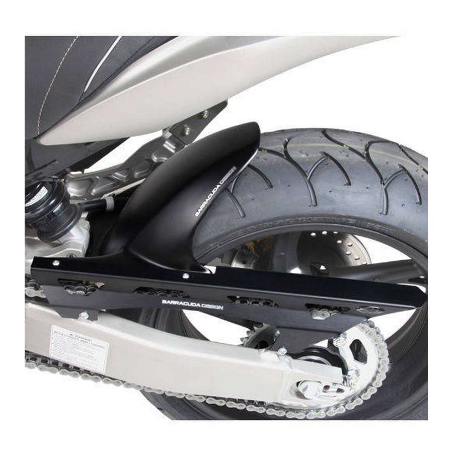 guardabarros trasero con cubre cadena barracuda honda hornet 600