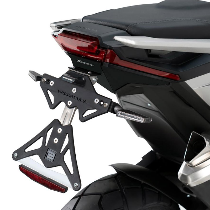 portamatriculas reclinable barracuda honda x-adv 750 17-20
