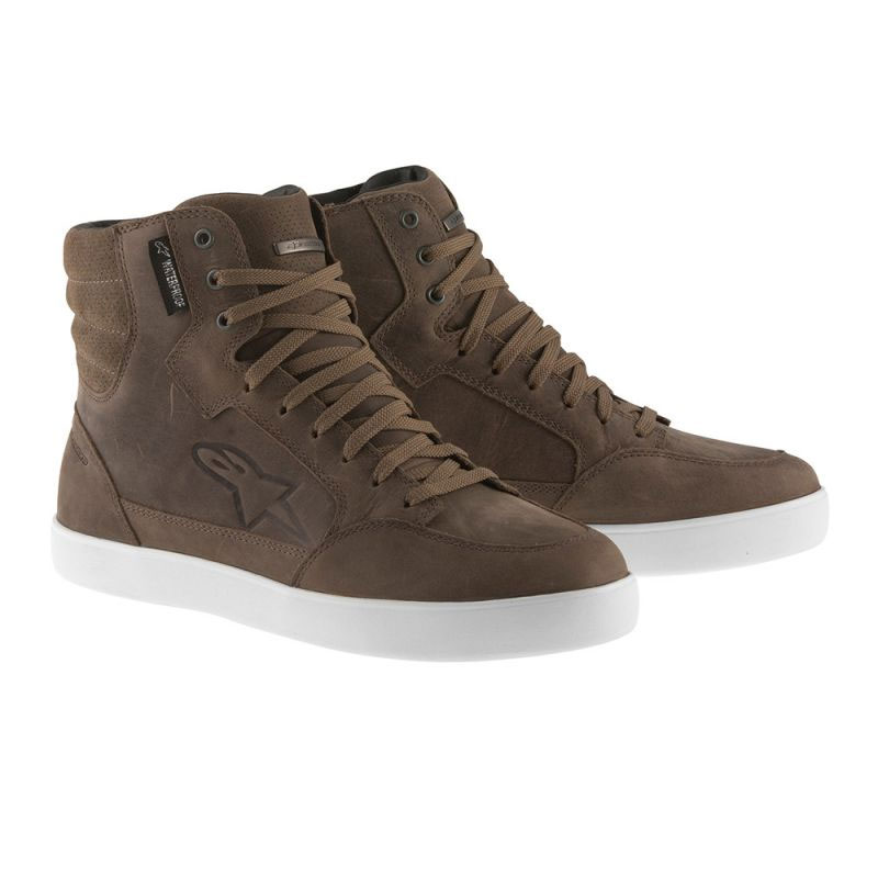 llamar Ejecutable Colapso Zapatillas moto J6 impermeables marron | Nilmoto